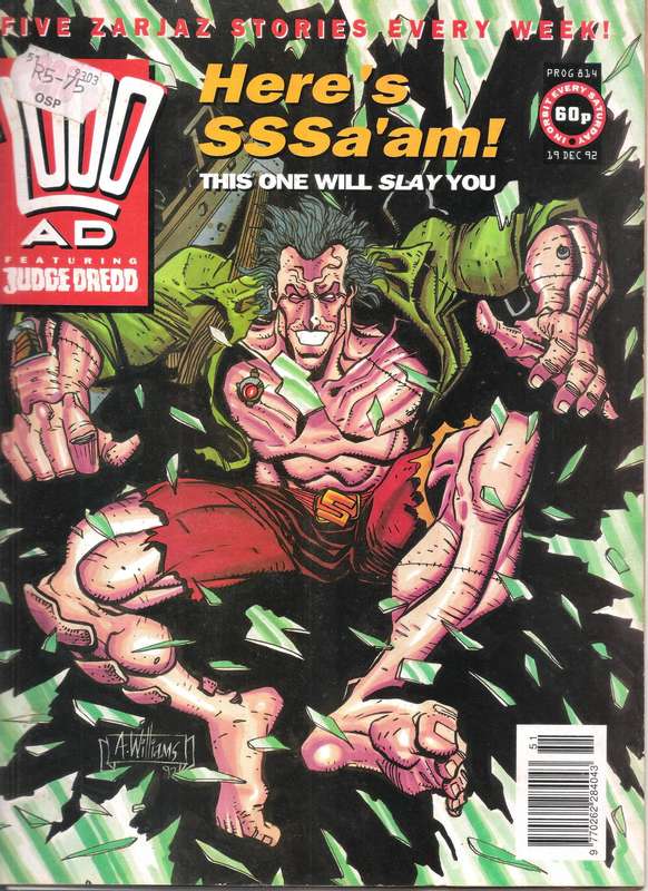 2000AD Featuring Judge Dredd (Prog # 814) [19 Dec 92]
