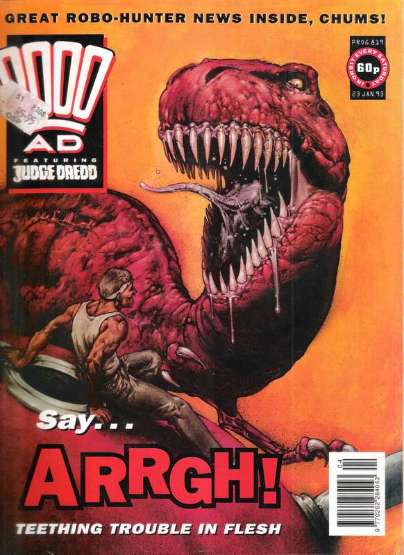 2000AD Featuring Judge Dredd (Prog # 819) [23 Jan 93]