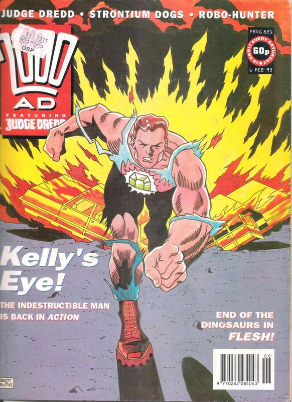 2000AD Featuring Judge Dredd (Prog # 821) [6 Feb 93]