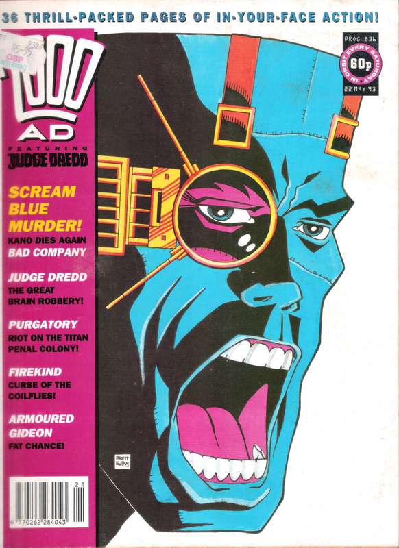 2000AD Featuring Judge Dredd (Prog # 836) 22 May 93]