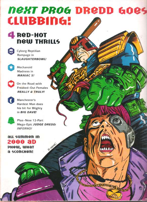 2000AD Featuring Judge Dredd (Prog # 841) [26 Jun 93]