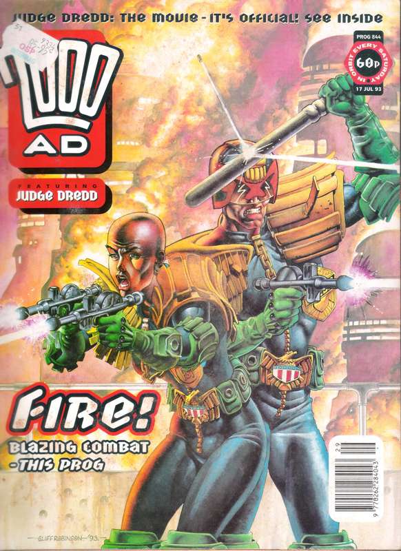 2000AD Featuring Judge Dredd (Prog # 844) [17 Jul 93]