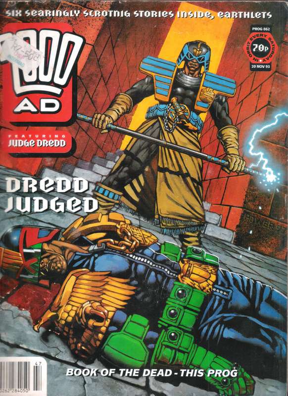2000AD Featuring Judge Dredd (Prog # 862) [20 Nov 93]