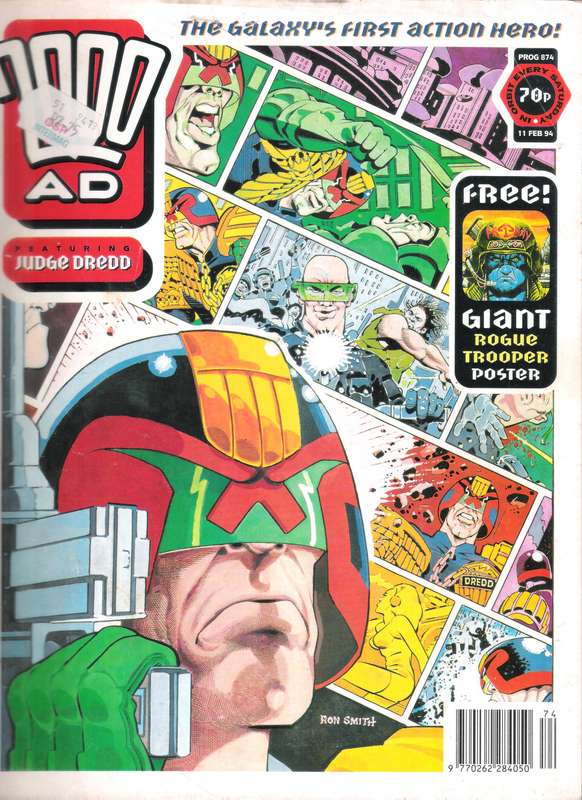 2000AD Featuring Judge Dredd (Prog # 874) [11 Feb 94]