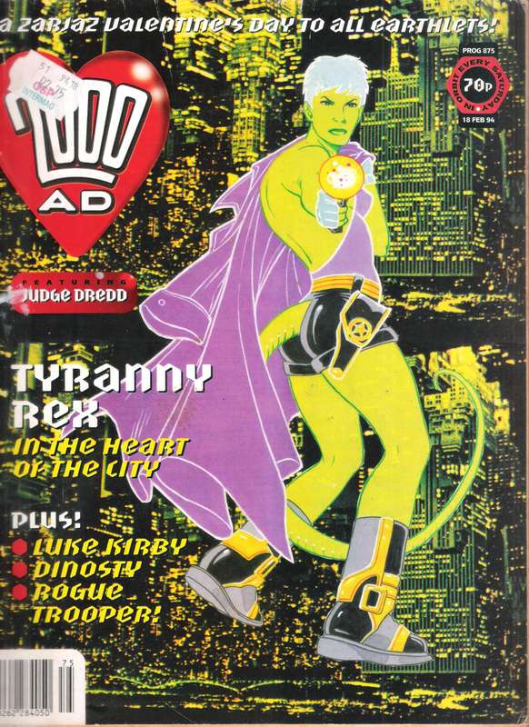 2000AD Featuring Judge Dredd (Prog # 875) [18 Feb 94]