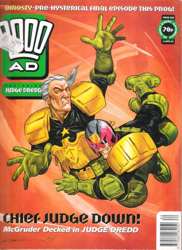2000AD Featuring Judge Dredd (Prog # 882) [8 Apr 94]