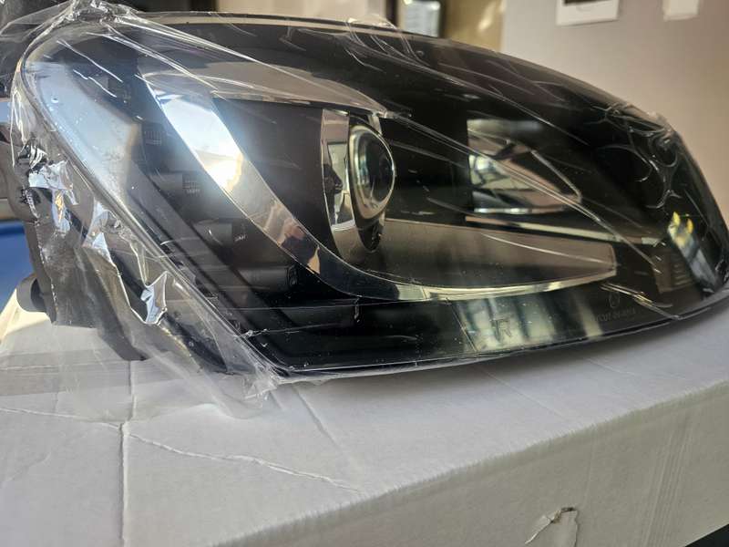 LED Style Headlights Compatible With VW Polo Facelift 6 Gti 2010-17/Vivo 2018 Set