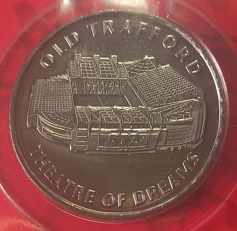 Token: Old Trafford Manchester United Theatre of dreams.