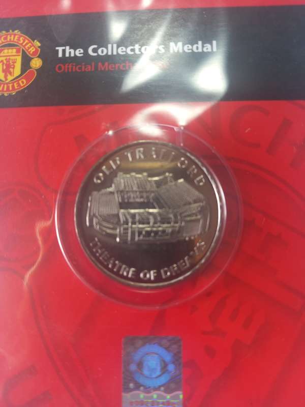 Token: Old Trafford Manchester United Theatre of dreams.