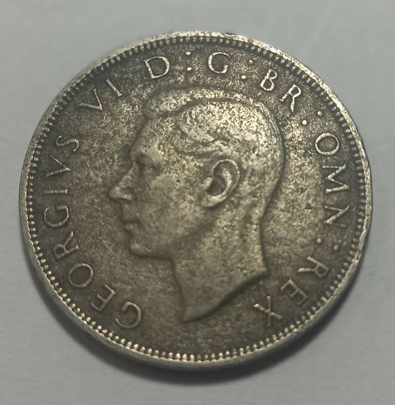 GREAT BRITAIN 1948 HALF CROWN