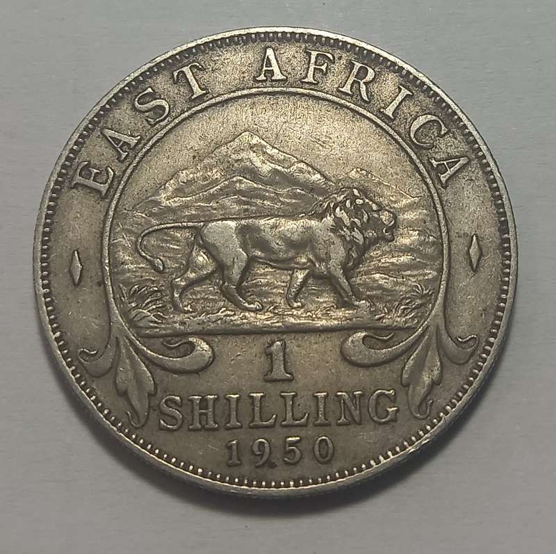 EAST AFRICA - 1 SHILLING - 1950