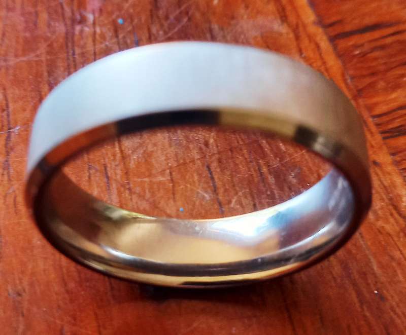 Men's Ring, stainless steel