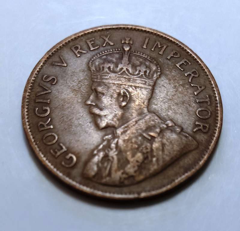1929 Union of SA, 1 Penny