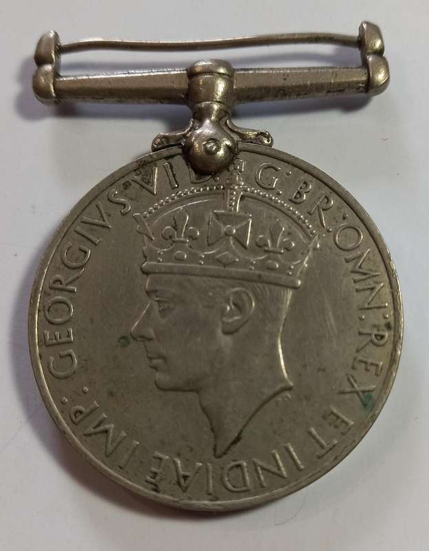 South Africa WWII - 1939-45 War Medal CSD 4787, FJ Smith