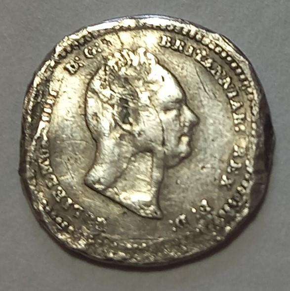 1831 Two pence George IV Silver