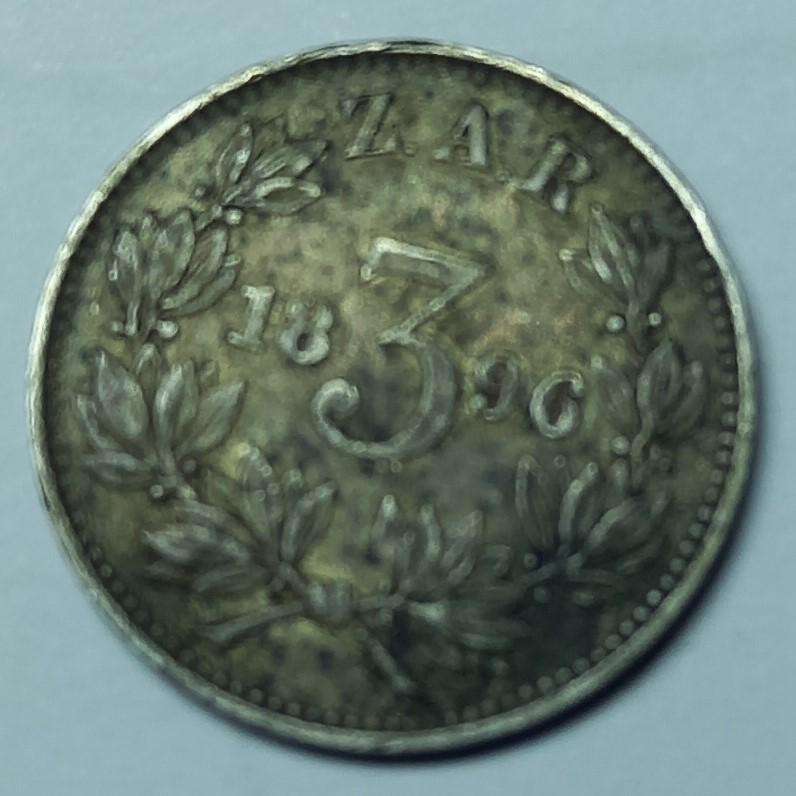 ZAR 1896 silver 3D