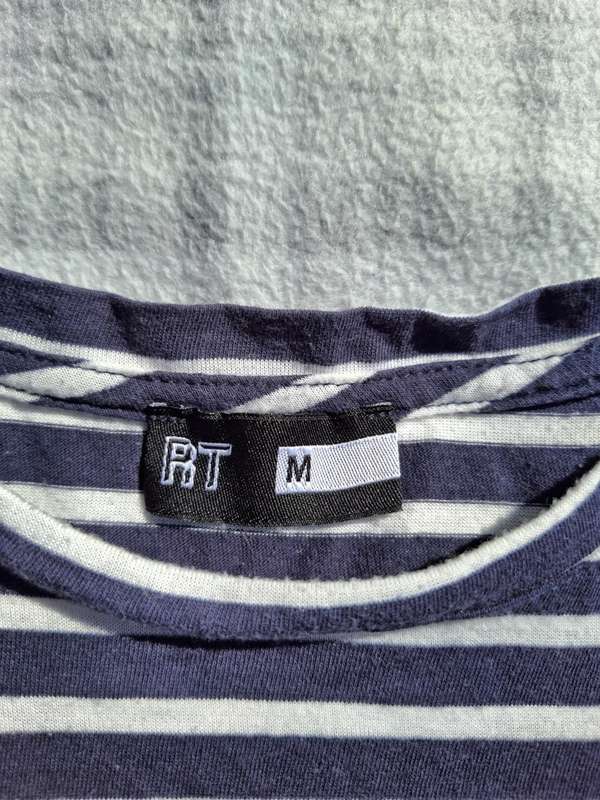 Mr Price RT Navy & White Striped Crop Top