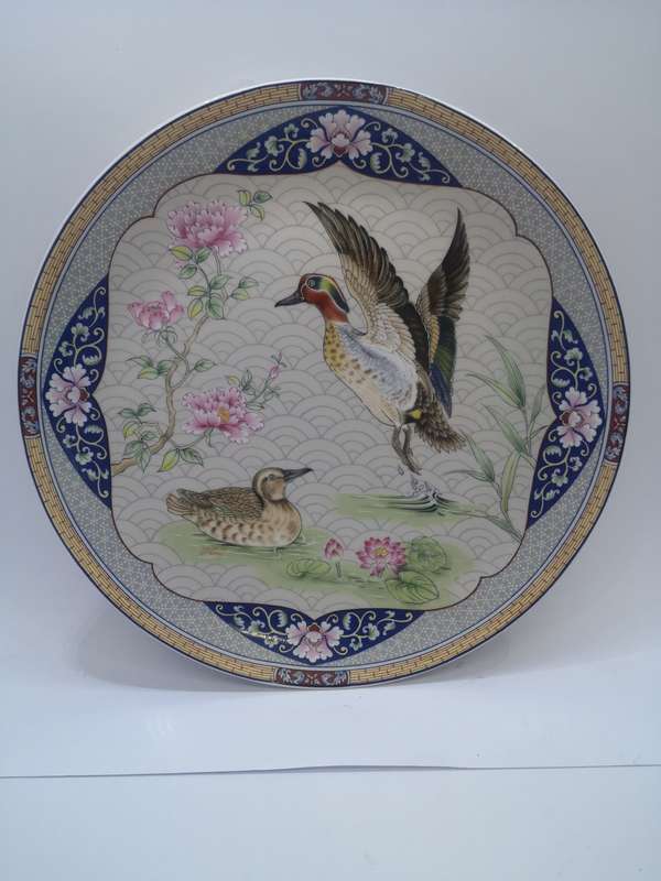 Imari  Japanese geese plate