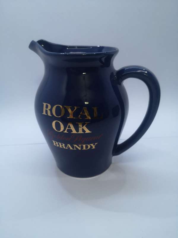 Royal Oak brandy water jug