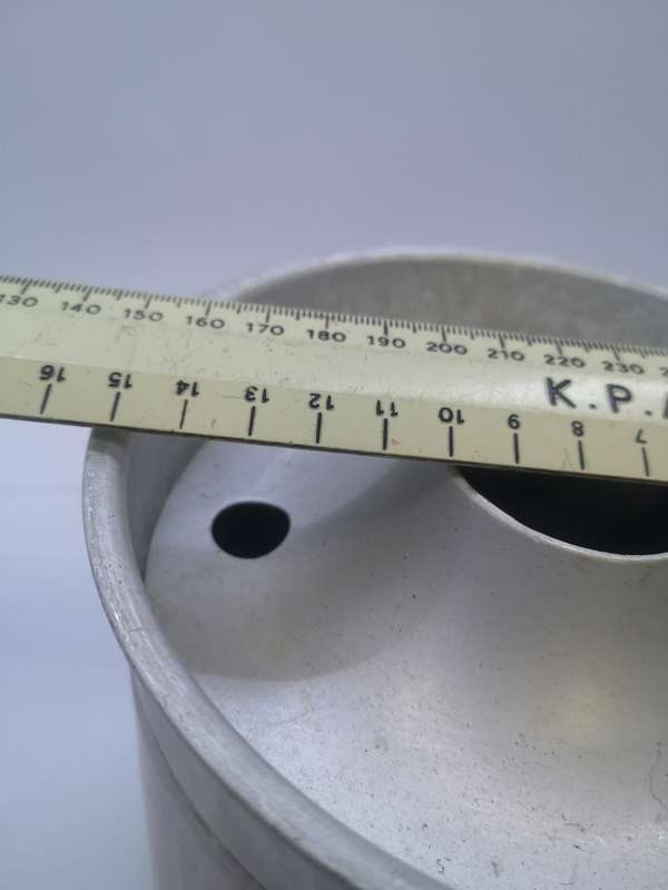 Aluminium milk cooker