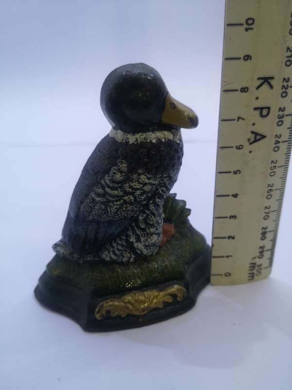 Cast iron Duck doorstop