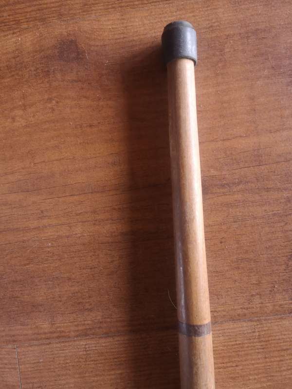 Wooden walking stick