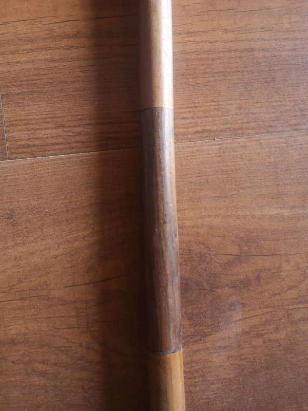 Wooden walking stick