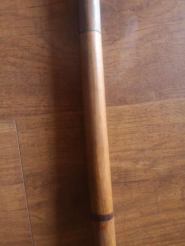 Wooden walking stick