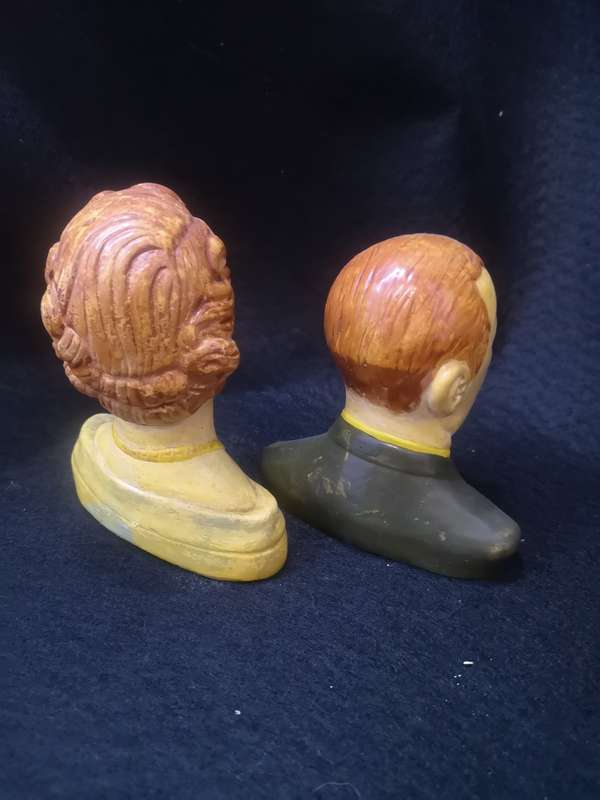 Chalk ware busts