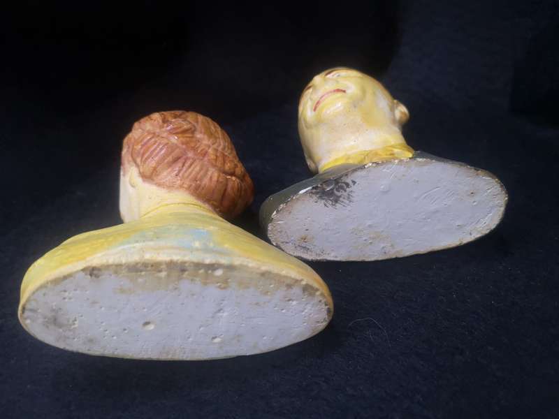 Chalk ware busts