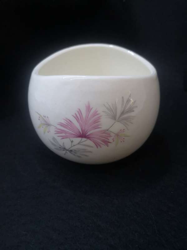 Continental china sugar bowl