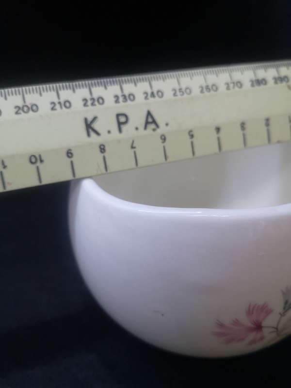Continental china sugar bowl