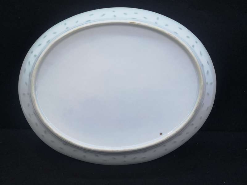 Large Chinese Dragon Rice seed platter