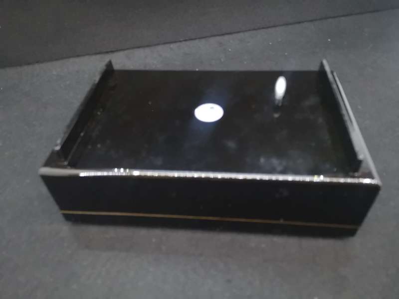 Japanese lacquered musical jewelry box