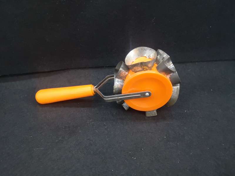 Vintage rolling cookie cutter