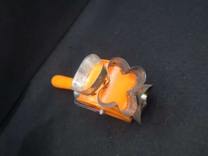 Vintage rolling cookie cutter