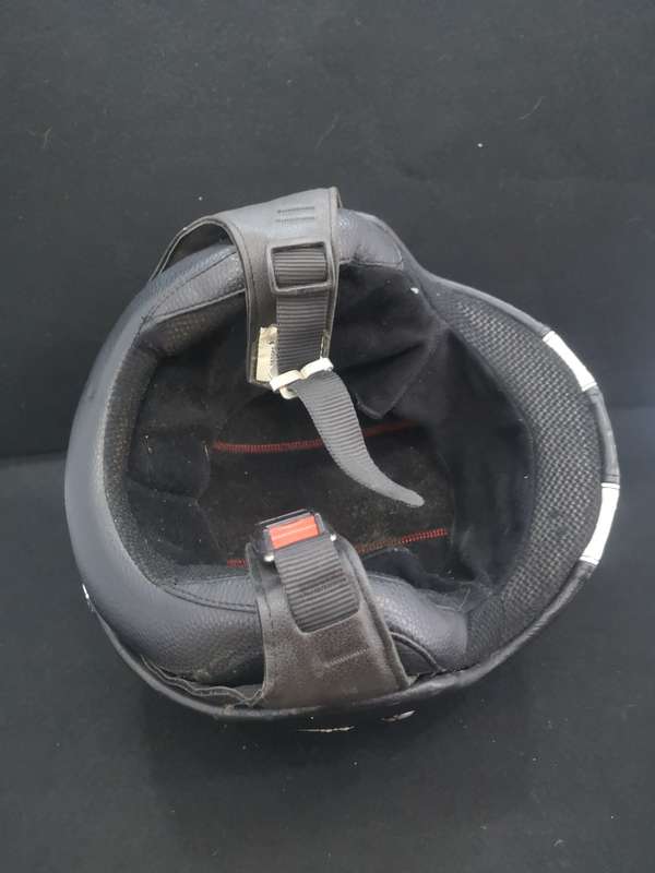 Vintage leather Harley-Davidson helmet - no visor