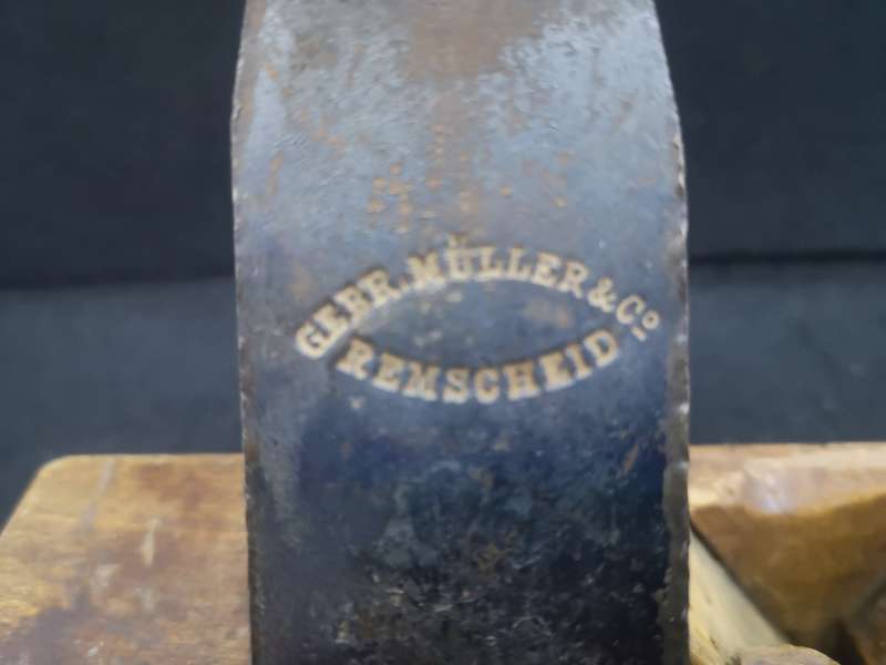 Vintage smoother plane Remscheid Geer Muller & co