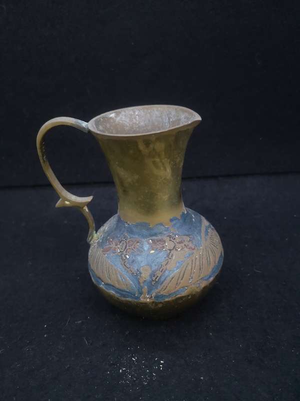 Vintage brass jug