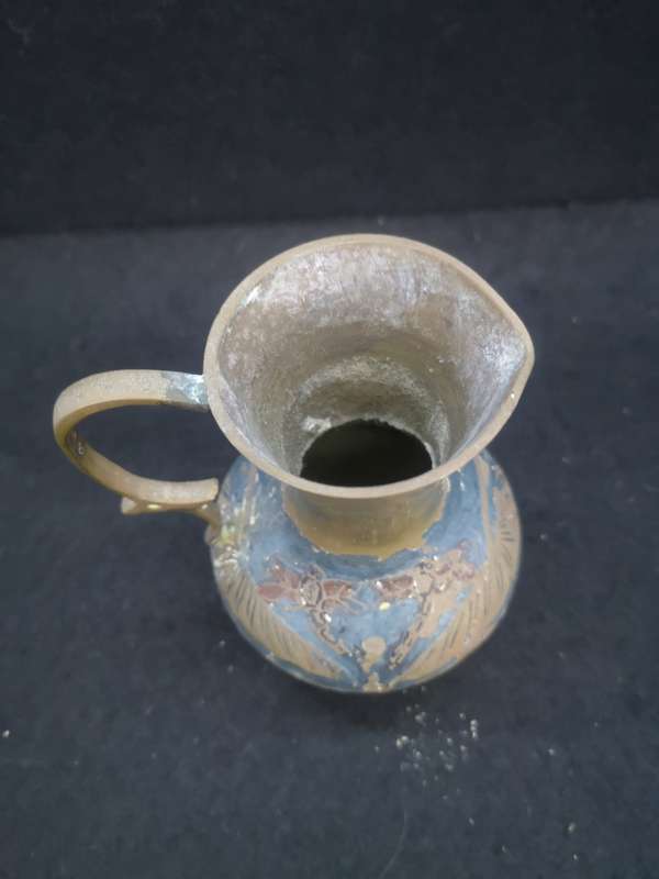 Vintage brass jug