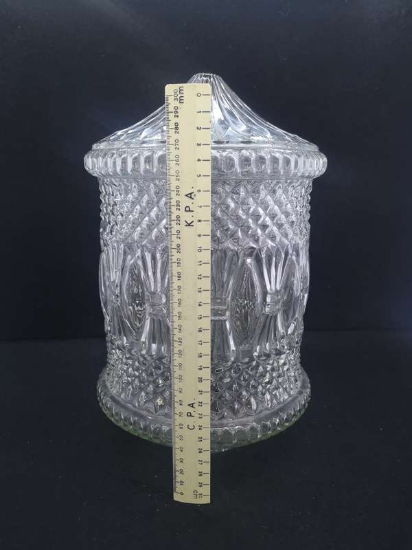 Huge glass light cover