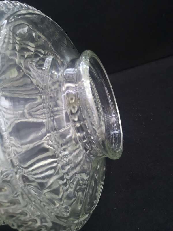 Huge glass light cover