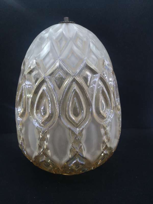 Huge glass light cover
