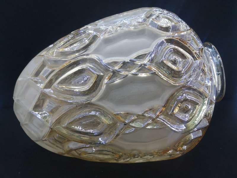Huge glass light cover