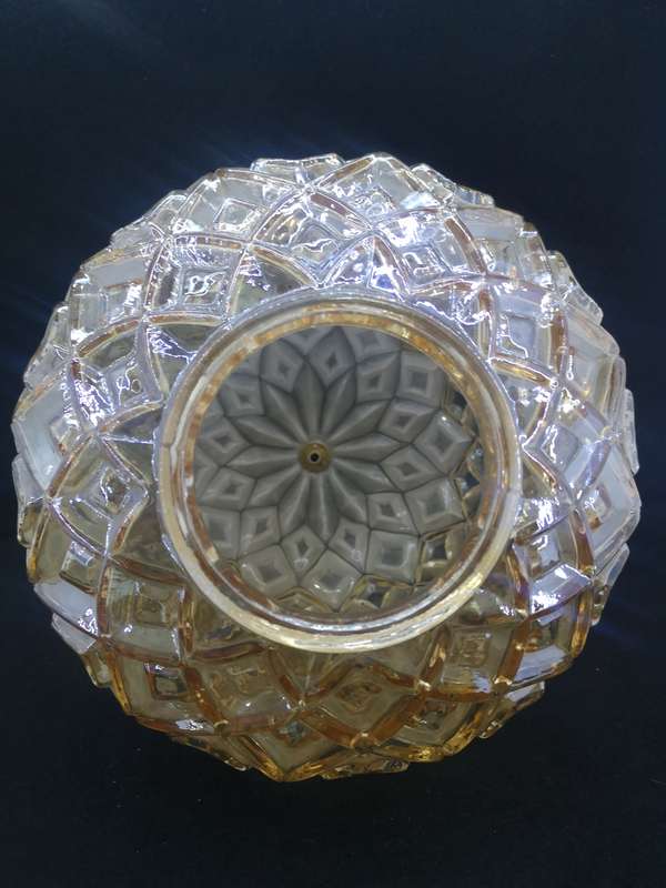 Huge glass light cover