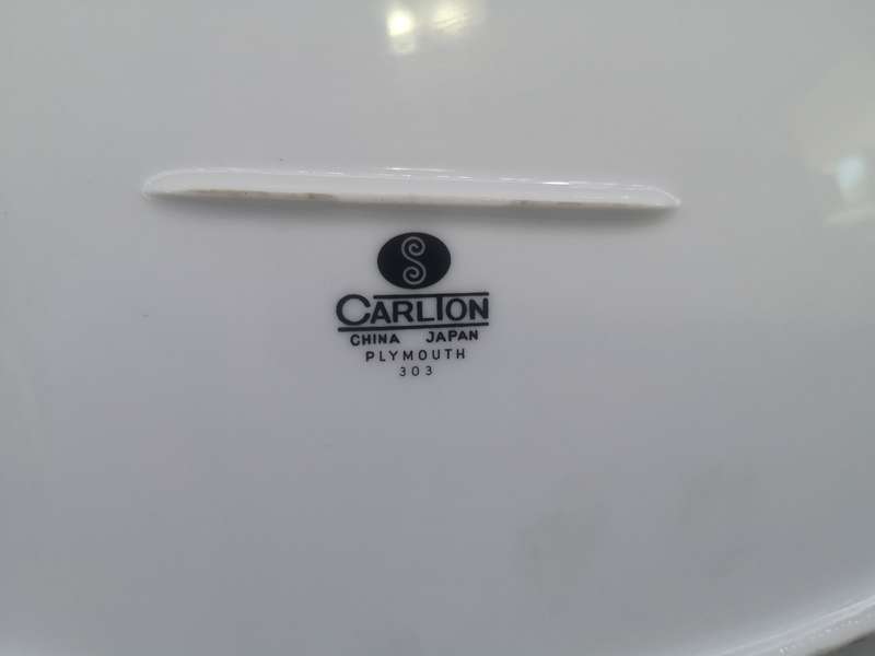 Oval platter Carlton fine china Japan