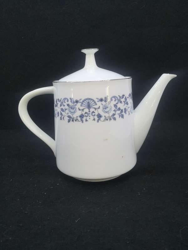 Noritake tea pot - Royal blue - Nippon Toki Kaisha Japan