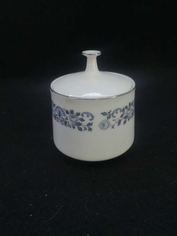 Noritake sugar pot - Royal blue - Nippon Toki Kaisha Japan