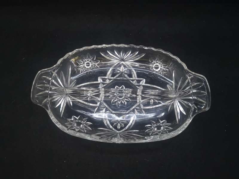 Glass plate - oval