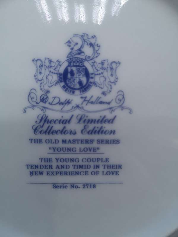 Delft Holland plate